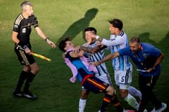 Spain-Argentina World Cup final brawl
