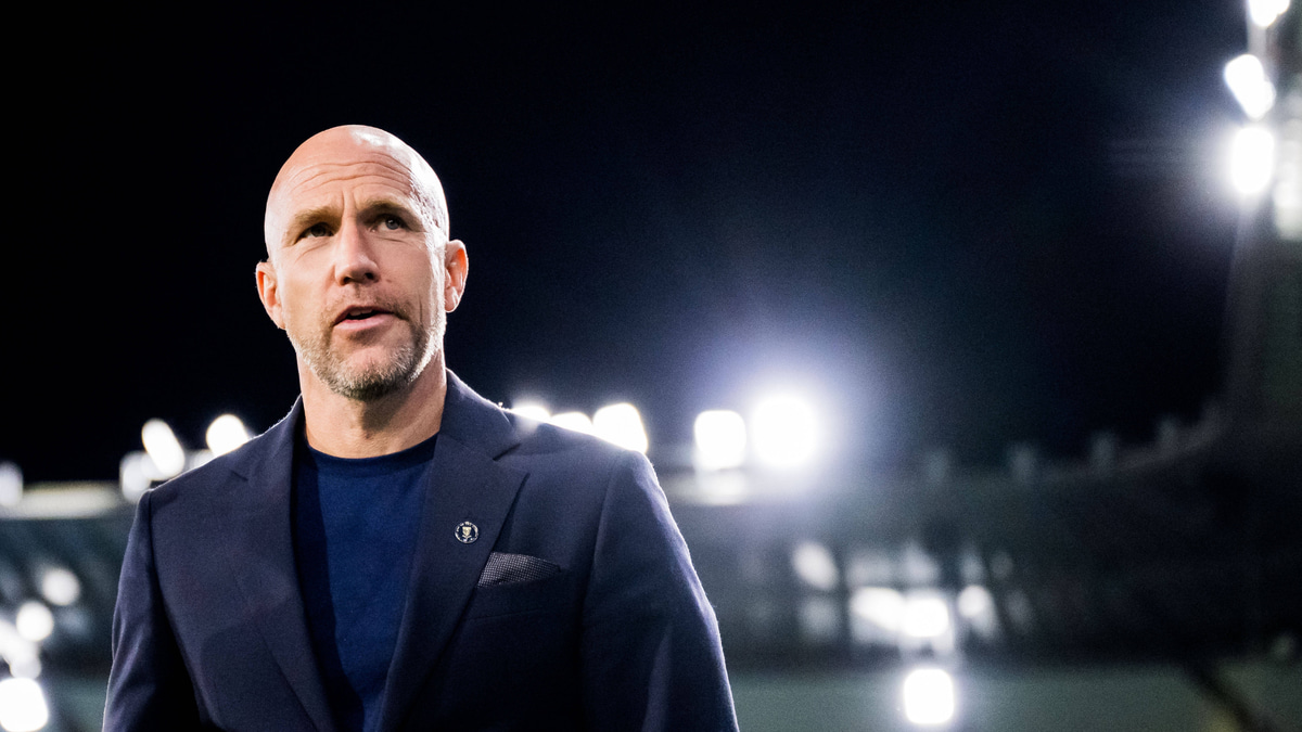 Columbus Crew (MLS) manager Henrik Rydstrom