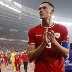 Jay Noah Idzes (IDN), November 15, 2024 - Football Soccer : FIFA World Cup, WM, Weltmeisterschaft, Fussball 2026 Asian Qualifier Final Round Group C match between Indonesia 0-4 Japan at Gelora Bung Karno stadium in Jakarta, Indonesia. Noxthirdxparty...
