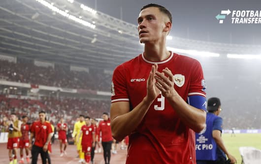 Jay Noah Idzes (IDN), November 15, 2024 - Football Soccer : FIFA World Cup, WM, Weltmeisterschaft, Fussball 2026 Asian Qualifier Final Round Group C match between Indonesia 0-4 Japan at Gelora Bung Karno stadium in Jakarta, Indonesia. Noxthirdxparty...