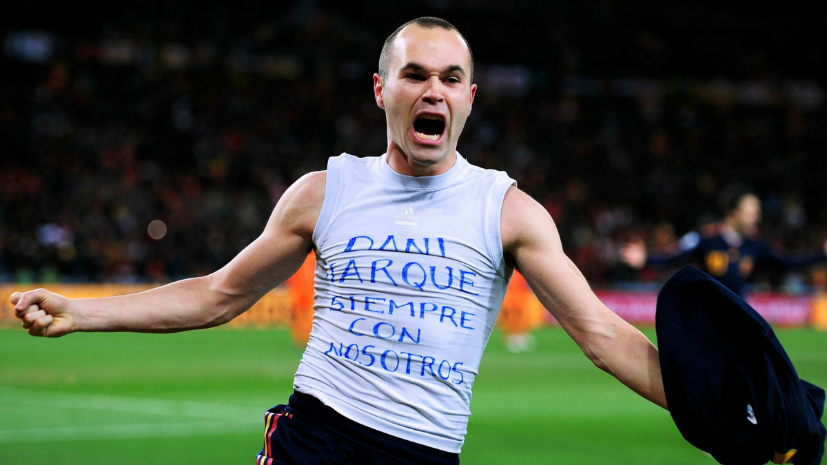 Andres Iniesta, 2010 World Cup Final