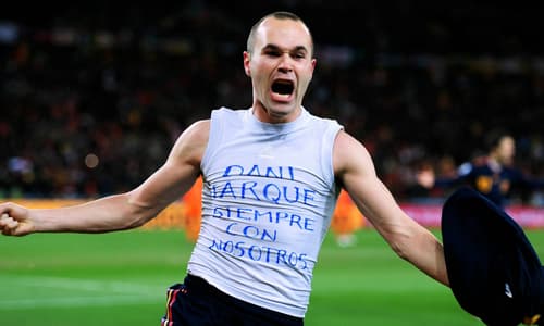 Andres Iniesta, 2010 World Cup Final
