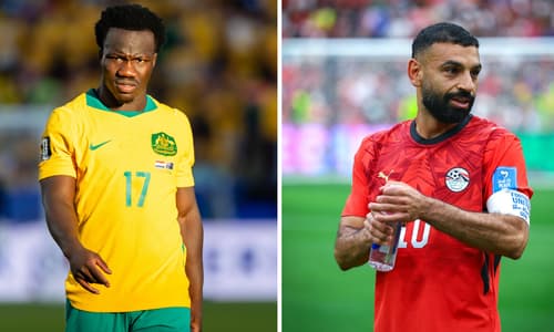 Nestory Irankunda Mohamed Salah Australia Egypt