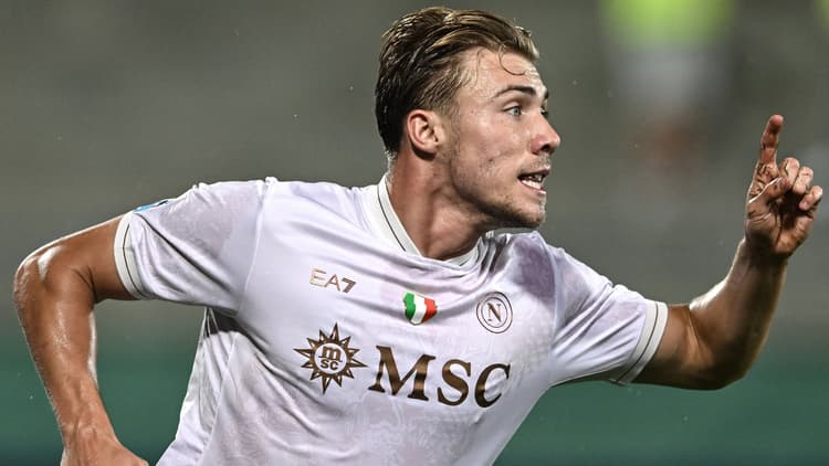 Rasmus Hojlund has been back in scoring form at Napoli