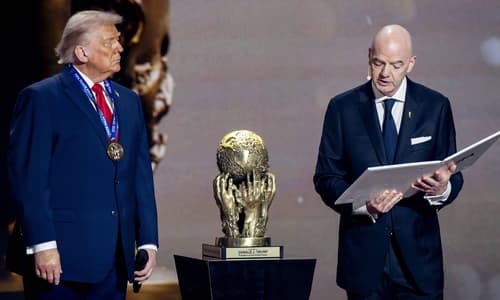 Donald Trump, Gianni Infantino
