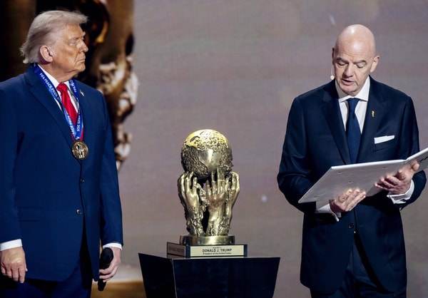 Donald Trump, Gianni Infantino