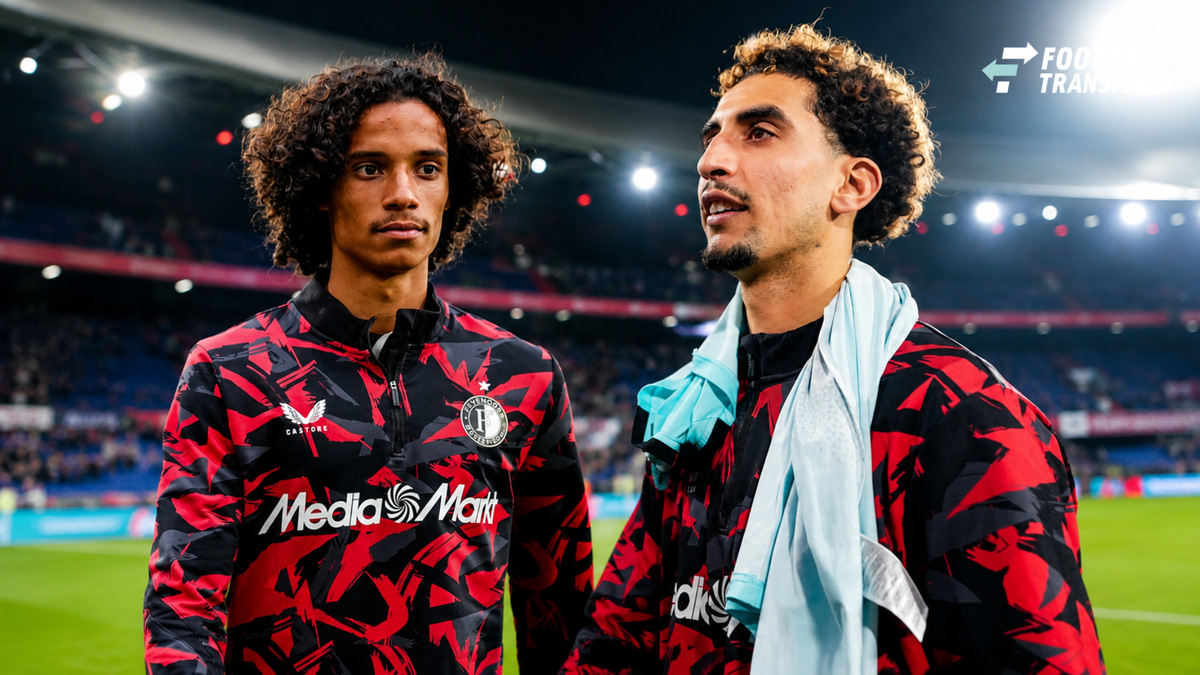 Gjivai Zechiel, Oussama Targhalline, Feyenoord
