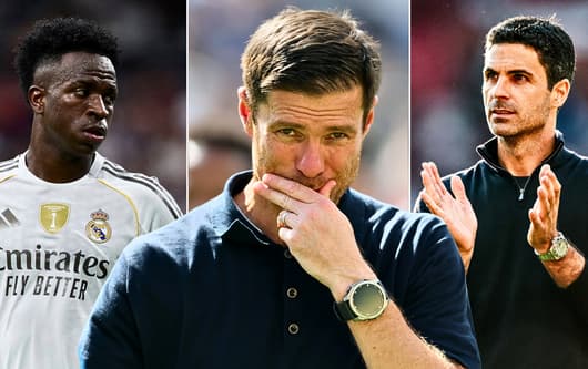 Xabi Alonso, Vini Jr, Mikel Arteta