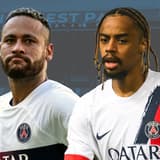 Neymar, Bradley Barcola, PSG