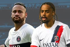 Neymar, Bradley Barcola, PSG
