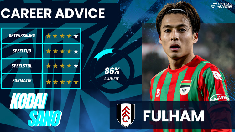 De Club Fit van Kodai Sano met Fulham.