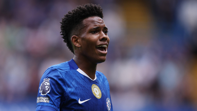 Estevao scored his first Chelsea goal against Liverpool