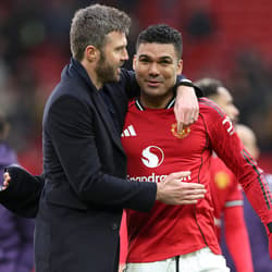 Casemiro, Michael Carrick, Man Utd