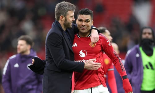 Casemiro, Michael Carrick, Man Utd