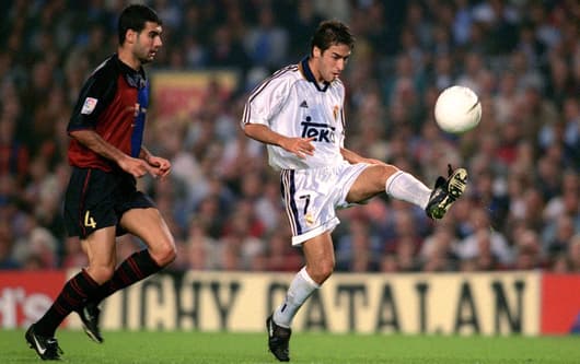 Real Madrid, Barcelona, retro, 1999, Raul, Pep Guardiola