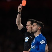 Pedro Neto, red card