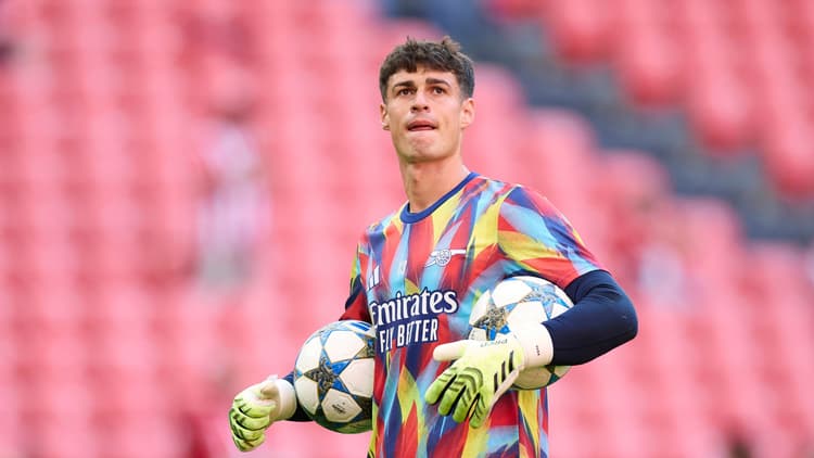 Kepa Arrizabalaga joined Arsenal in July