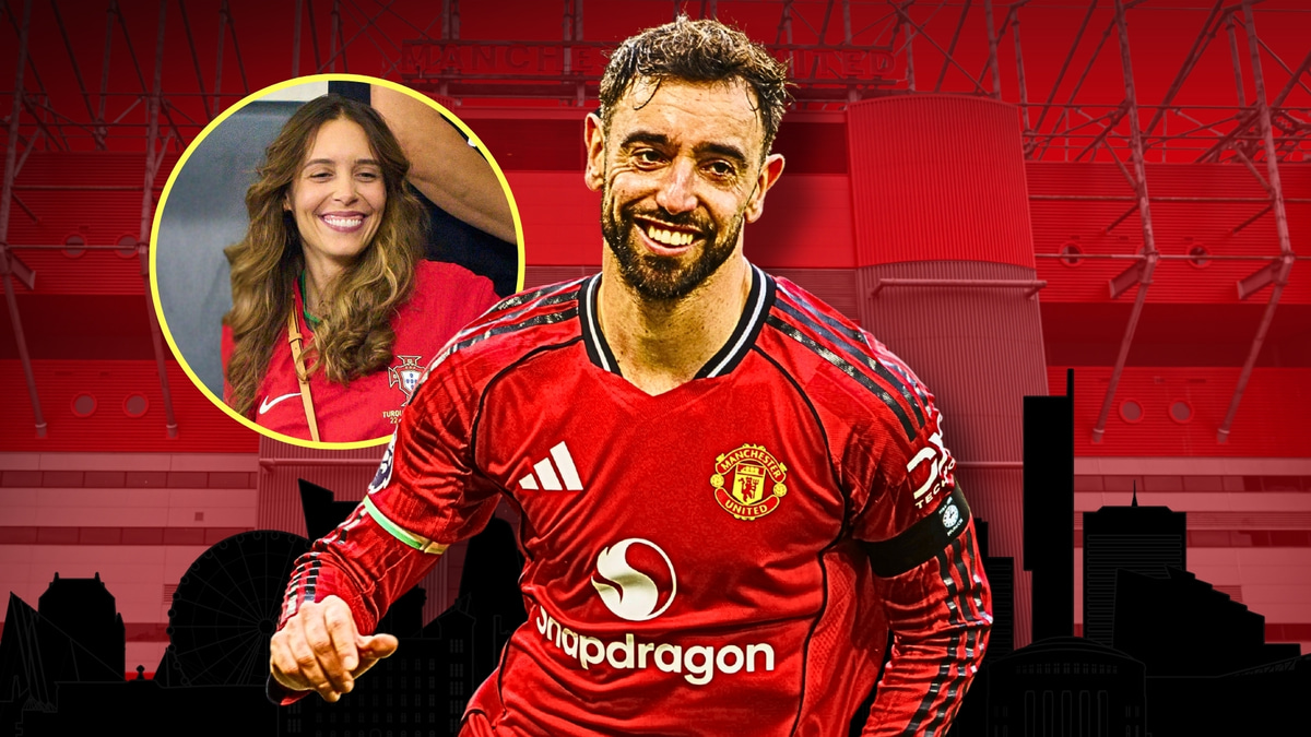 Bruno Fernandes and wife Ana Pinho