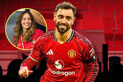 Bruno Fernandes and wife Ana Pinho