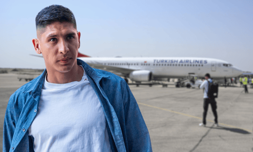 Edson Alvarez in Turkije voor zijn transfer naar Fenerbahçe