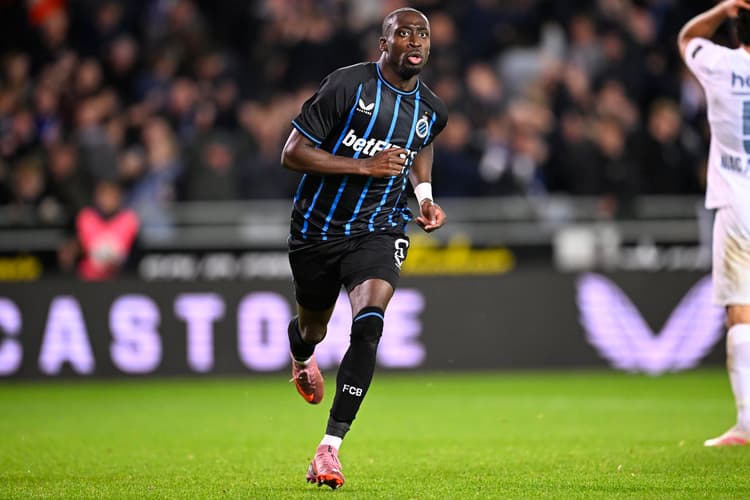 Carlos Forbs namens Club Brugge