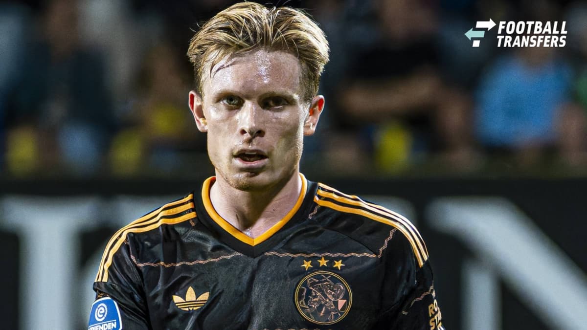 SITTARD - Oliver Edvardsen of AFC Ajax during the Eredivisie match between Fortuna Sittard and AFC Ajax at the Fortuna Sittard Stadium on September 12, 2026 in Sittard, the Netherlands. KEVIN SENDERS ANP Eredivisie 2026 27 xVIxANPxSportx xMarcelxter...