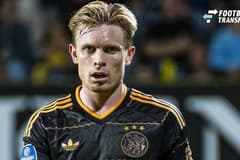 SITTARD - Oliver Edvardsen of AFC Ajax during the Eredivisie match between Fortuna Sittard and AFC Ajax at the Fortuna Sittard Stadium on September 12, 2026 in Sittard, the Netherlands. KEVIN SENDERS ANP Eredivisie 2026 27 xVIxANPxSportx xMarcelxter...