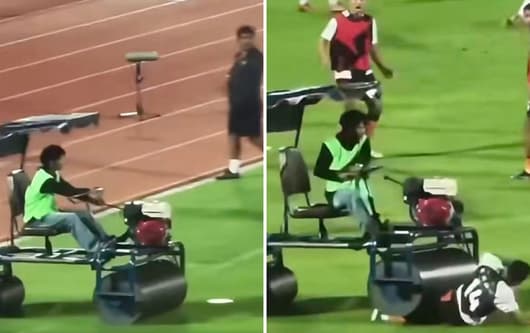 Andros Townsend being run over