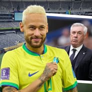 Neymar, Carlo Ancelotti, Brazil, World Cup