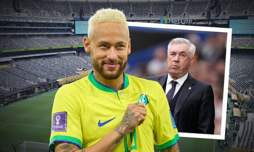 Neymar, Carlo Ancelotti, Brazil, World Cup