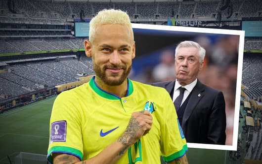 Neymar, Carlo Ancelotti, Brazil, World Cup