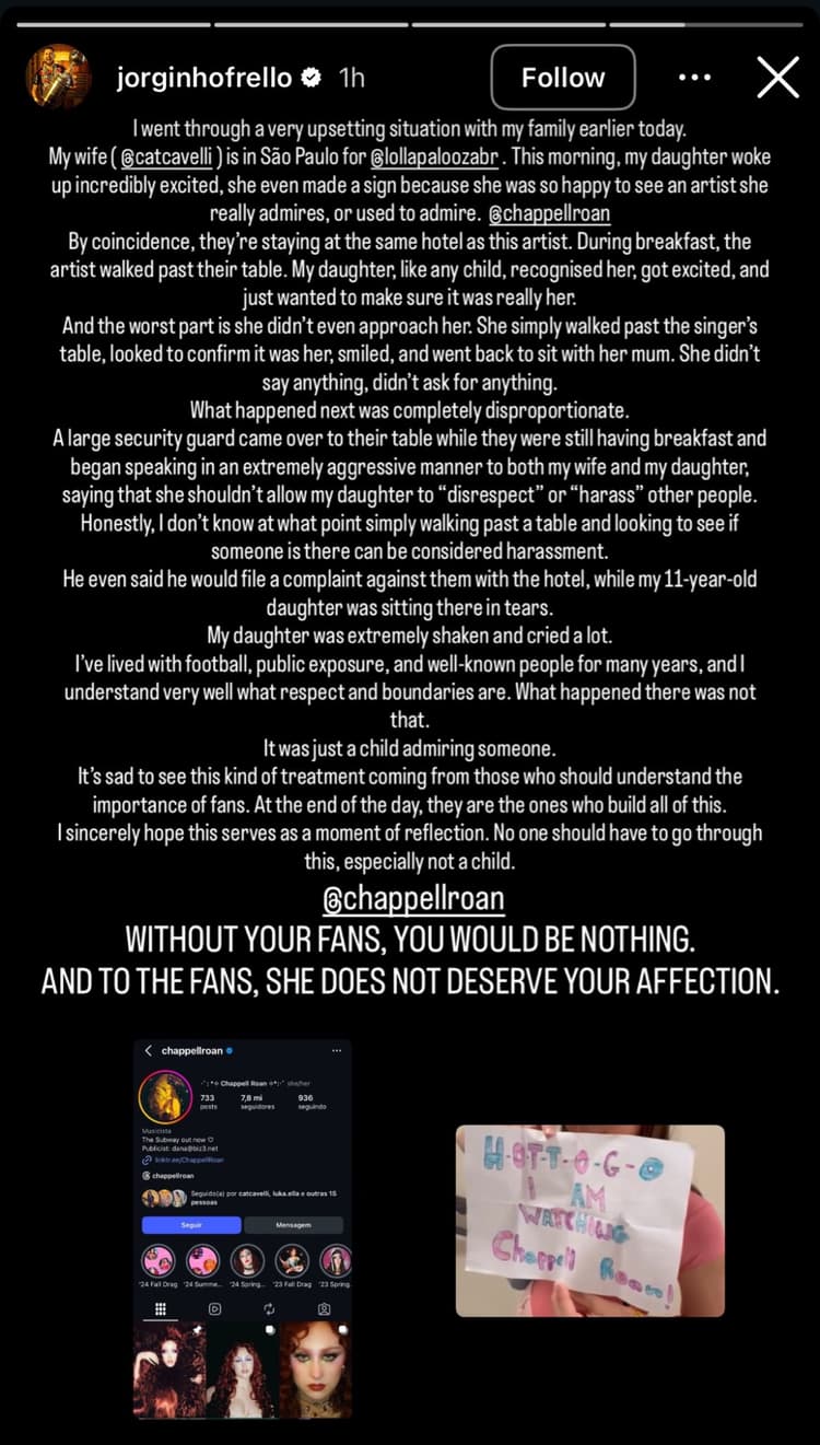 Jorginho's Chappell Roan rant