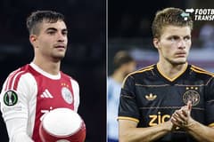 AMSTERDAM ,22-10-2026 , JohanCruijff ArenA , season 2026 2027 , UEFA Conference League Football . Match between Ajax and Atalanta Bergamo 2-0. Picture shows AFC Ajax player Lucas Rosa after the match Ajax - Atalanta Bergamo  x208965915x Copyright: