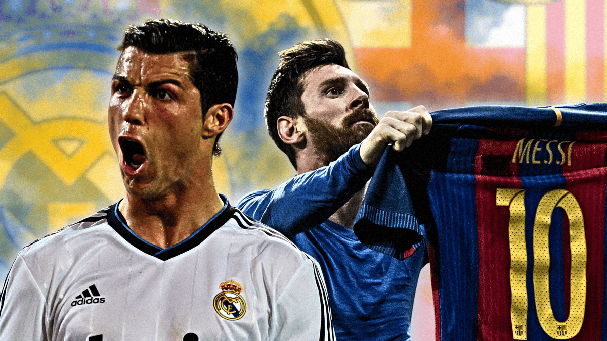 Cristiano Ronaldo, Real Madrid, Lionel Messi, Barcelona, El Clasico