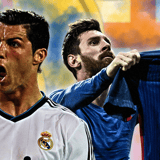 Cristiano Ronaldo, Real Madrid, Lionel Messi, Barcelona, El Clasico