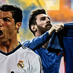 Cristiano Ronaldo, Real Madrid, Lionel Messi, Barcelona, El Clasico