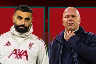 Mohamed Salah, Arne Slot, Liverpool, 2025/26