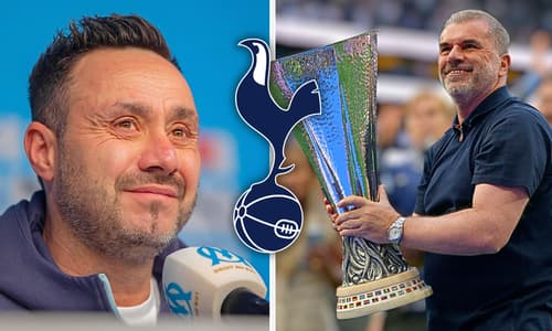 Roberto De Zerbi, Ange Postecoglou, Tottenham