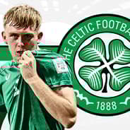 Celtic are linked with a move for Shamrock Rovers striker Michael Noonan, seen playing for Ireland U17