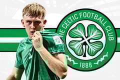 Celtic are linked with a move for Shamrock Rovers striker Michael Noonan, seen playing for Ireland U17