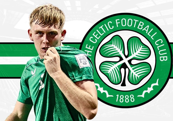 Celtic are linked with a move for Shamrock Rovers striker Michael Noonan, seen playing for Ireland U17