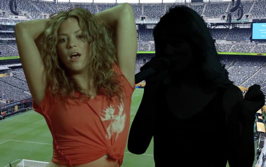 World Cup half-time show, Shakira