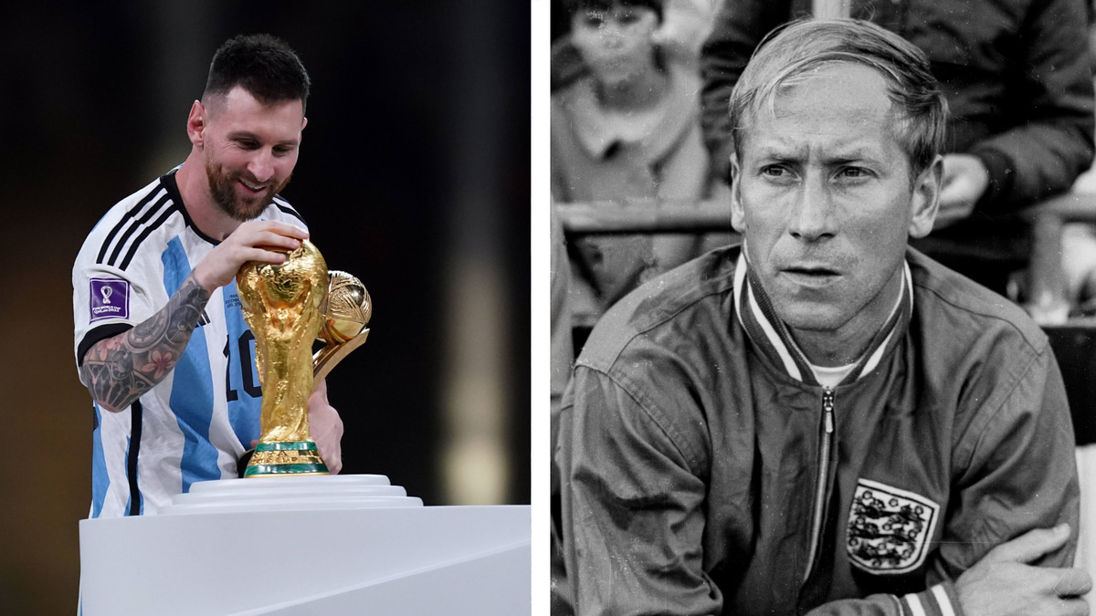 Lionel Messi Bobby Charlton World Cup
