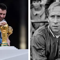 Lionel Messi Bobby Charlton World Cup