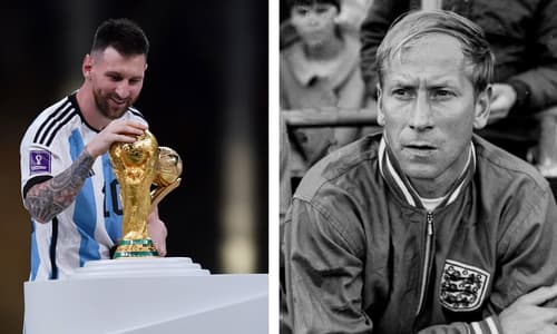 Lionel Messi Bobby Charlton World Cup