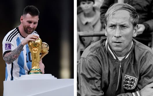 Lionel Messi Bobby Charlton World Cup
