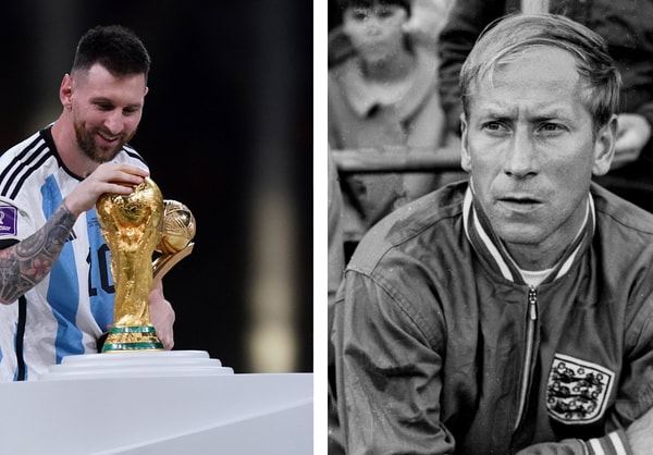 Lionel Messi Bobby Charlton World Cup