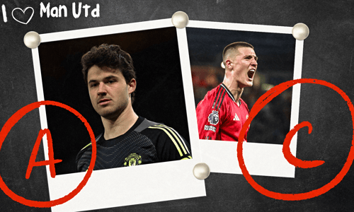 Senne Lammens, Benjamin Sesko, Man Utd, grades