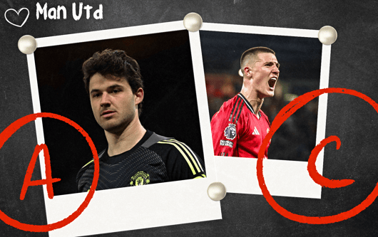 Senne Lammens, Benjamin Sesko, Man Utd, grades