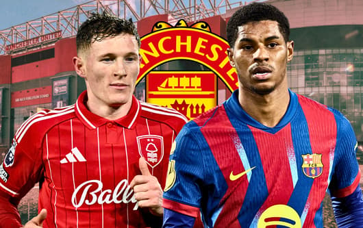 Elliot Anderson, Marcus Rashford, Man Utd